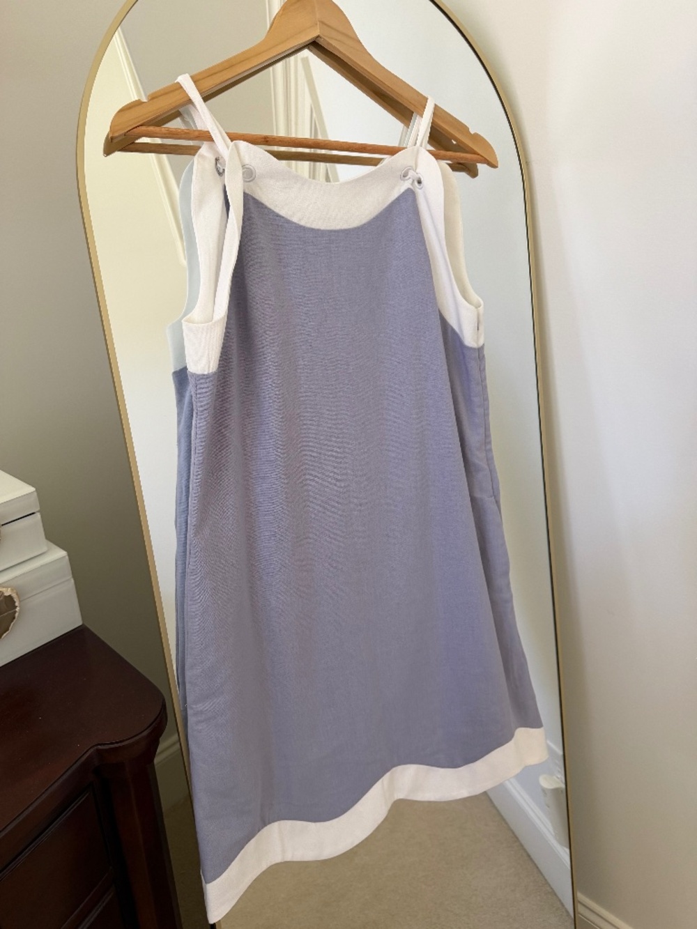 Aureum Smooth Sailing Scalloped Dress